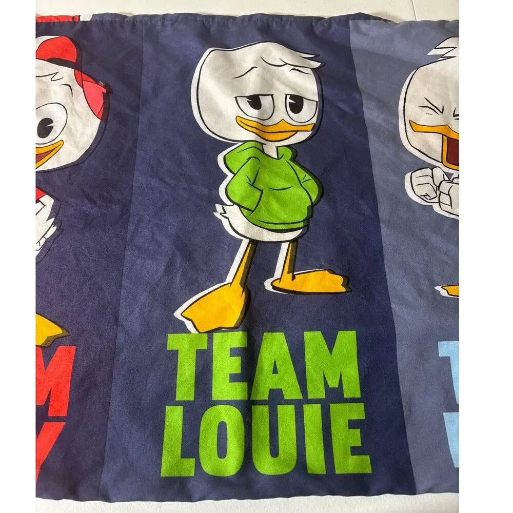 DuckTales Huey Dewey Louie Reversible Pillowcase Standard Duck Tales Pillow Case